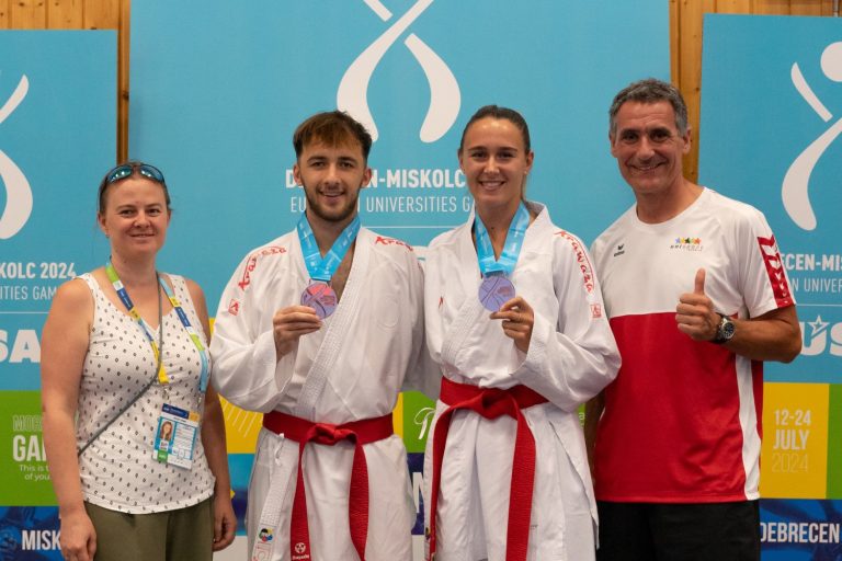 Lora Ziller, Andrej Tvrdon - EUSA Karate
